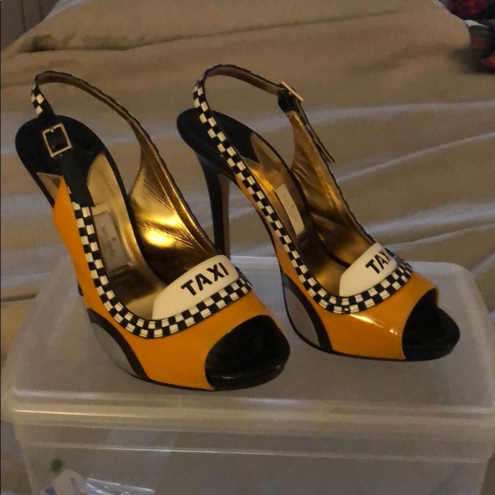 Kate Spade platform pumps